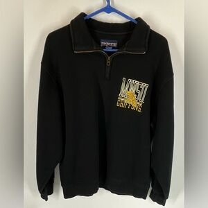 Jansport Black MWSU Griffons Quarter-Zip Pull Over Black US Men’s Large